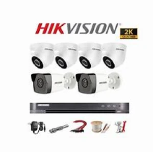 Bộ 6 mắt camera IP hikvision