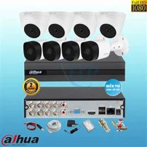 Bộ 8 mắt anglog Dahua k Mic