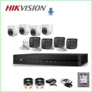 Bộ 8 mắt anglog Hivision có Mic