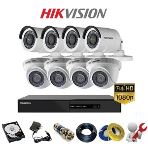 Bộ 8 mắt anglog Hivision k Mic