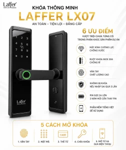 Khóa vân tay Laffer LX07