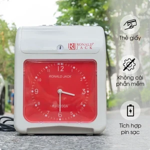Máy Chấm Công Thẻ Giấy Ronald Jack RJ2200A